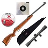 Carabine À Plomb R-Force Wood - Carabine R-Force Wood + Cible + Plomb + Fourreau + Lunette 4X32