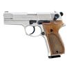 Pistolet D'alarme Walther P88 - Nickel/Bois