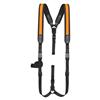 Bretelles Prohunt Harnais Néoprène Avec Grenadière - Kaki - Orange