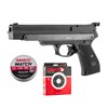 Pistolet À Air Comprimé Gamo Pr-45 Ambidextre - Pistolet Ambidextre + Plombs + Cibles