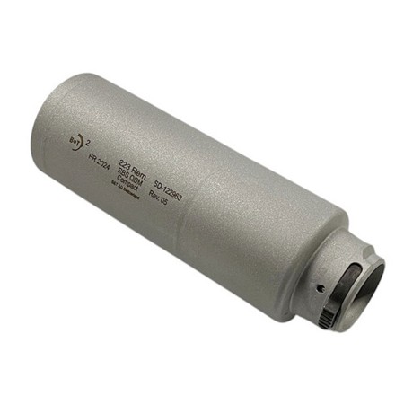 Modérateur De Son B&T Rbs Qdm Compact 5.56 Pour Cache Flamme Mars.