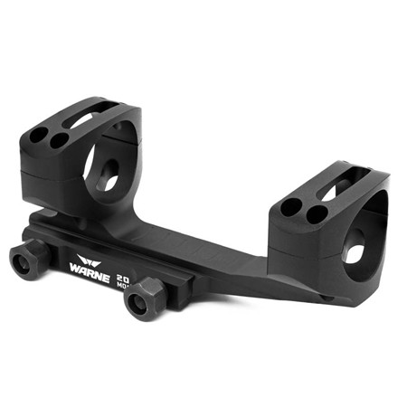 Montage Warne Tactical Aluminium Monobloc Déporté Msr 30Mm