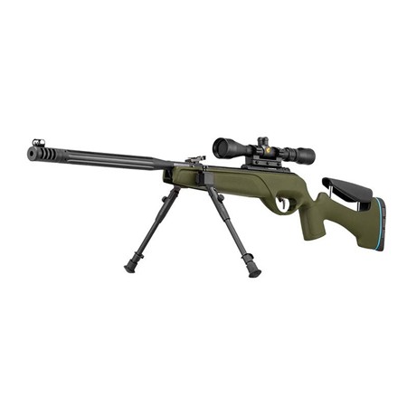PACK CARABINE À AIR COMPRIMÉ GAMO + LUNETTE 3-9X40WR AVEC BIPIED DOUBLE HPA MI JUNGLE
