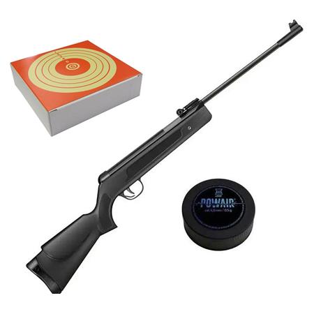 Pack Carabine À Plomb Enfant Snowpeak + Plombs 4.5Mm + Cible