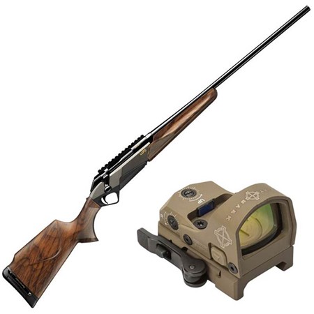 Pack Carabine À Verrou Benelli Lupo Wood + Point Rouge Sight Mark Mini Shot M-Spec Lqd