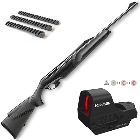 Pack Carabine Semi-Automatique Benelli Argo E Comfort Vert + Point Rouge Holosun 510C
