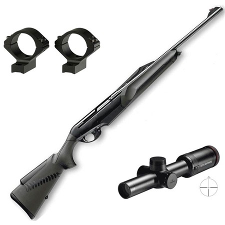 Pack Carabine Semi-Automatique Benelli Argo + Lunette Kite Optics K4 1-4X24i + Collier De Montage - Calibre 300 Winchester Magnum