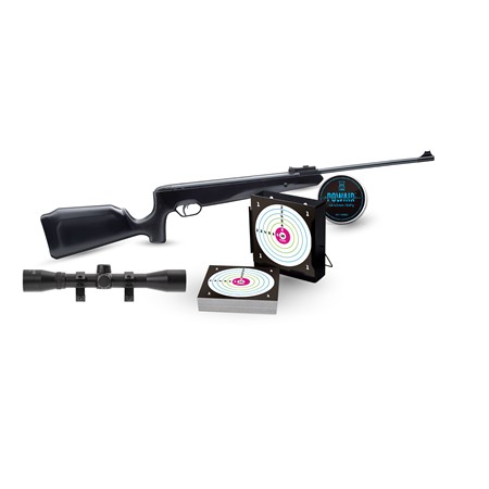 Pack Carabine Snowpeak Sr1000x 19.9J + 4X32 + Plombs + Cibles + Porte Cible
