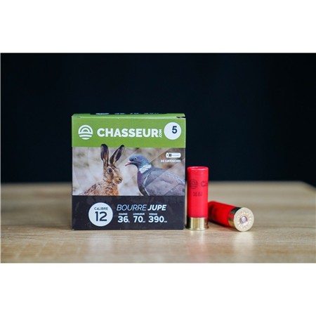PACK CARTOUCHES DE CHASSE PIGEON BJ 36G - CALIBRE 12 - PAR 100