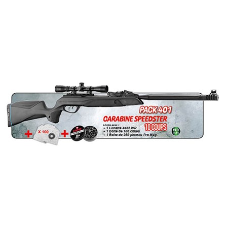 PACK CERISE 2025 CARABINE GAMO SPEEDSTER
