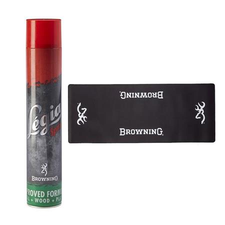 Pack Entretien Browning Huile Legia + Tapis