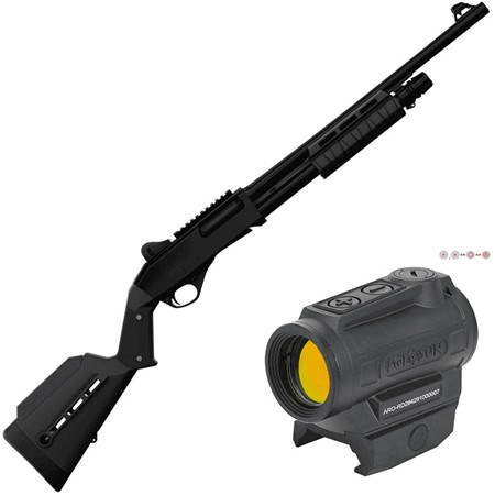 Pack Fusil À Pompe Stoeger P3000 Tac + Point Rouge Holosun Aro
