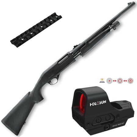 Pack Fusil À Pompe Stoeger P3000r + Point Rouge Holosun 510C