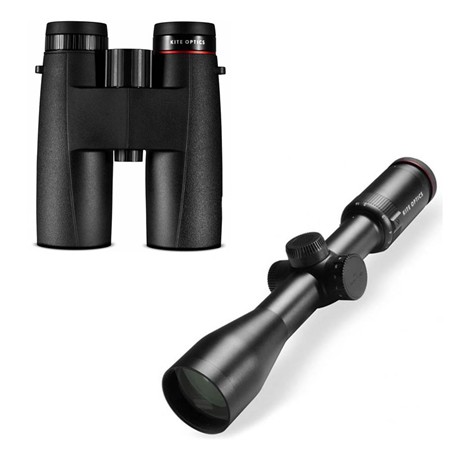 Pack Lunette De Visée 1.6-10X42 Kite Optics K6 + Jumelles Offertes