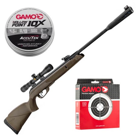 Pack Noël Carabine Air Comprimé Gamo Whisper