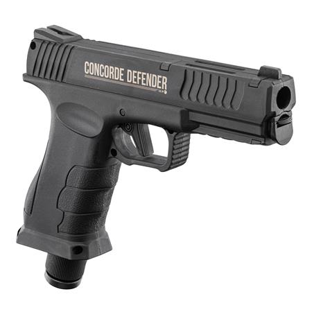 PACK PISTOLET BALLE CAOUTCHOUC CONCORDE DEFENDER CD50