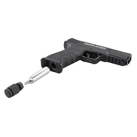 PACK PISTOLET BALLE CAOUTCHOUC CONCORDE DEFENDER CD50