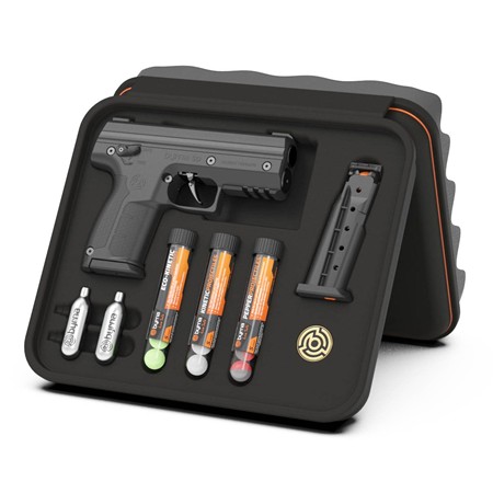 Pack Pistolet Byrna Sd Pepper Kit - Calibre 68 - Noir
