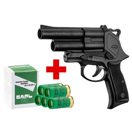 PACK PISTOLET GOMM-COGNE SAPL GC54 BRONZÉ + CARTOUCHES