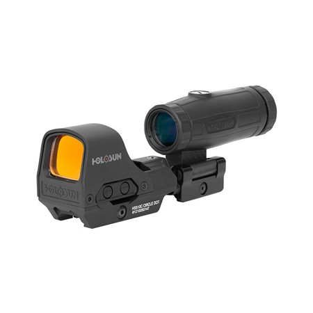 PACK POINT ROUGE HOLOSUN REFLEX 510C + MAGNIFIER HM3X