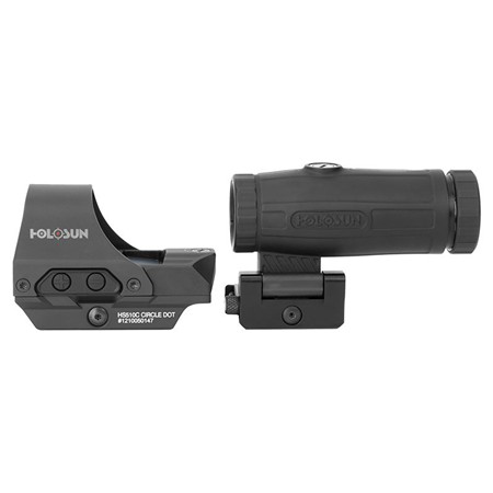 PACK POINT ROUGE HOLOSUN REFLEX 510C + MAGNIFIER HM3X