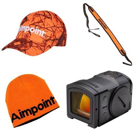 Pack Toutes Saisons Aimpoint Point Rouge Acro C-2 Avec Montage + Bonnet + Bretelle + Casquette