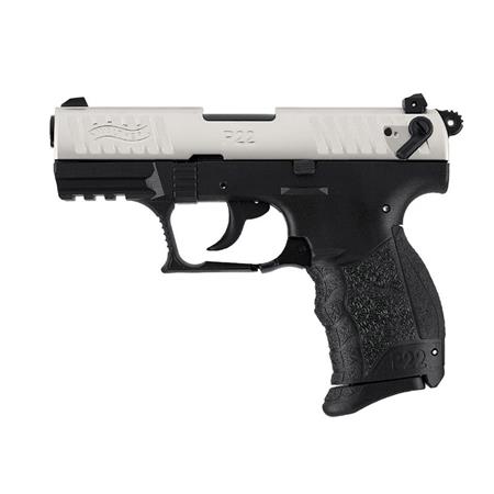 Pistolet À Blanc Walther P22q Nickelé