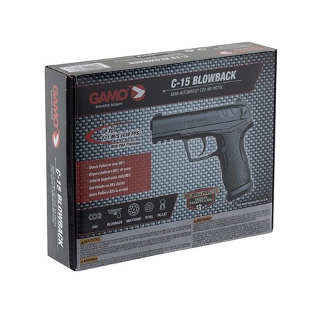 PISTOLET CO2 GAMO C-15 BLOWBACK