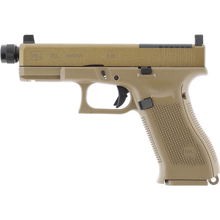 Pistolet Co2 T4e Glock 19X Mos Bbs - Coyote