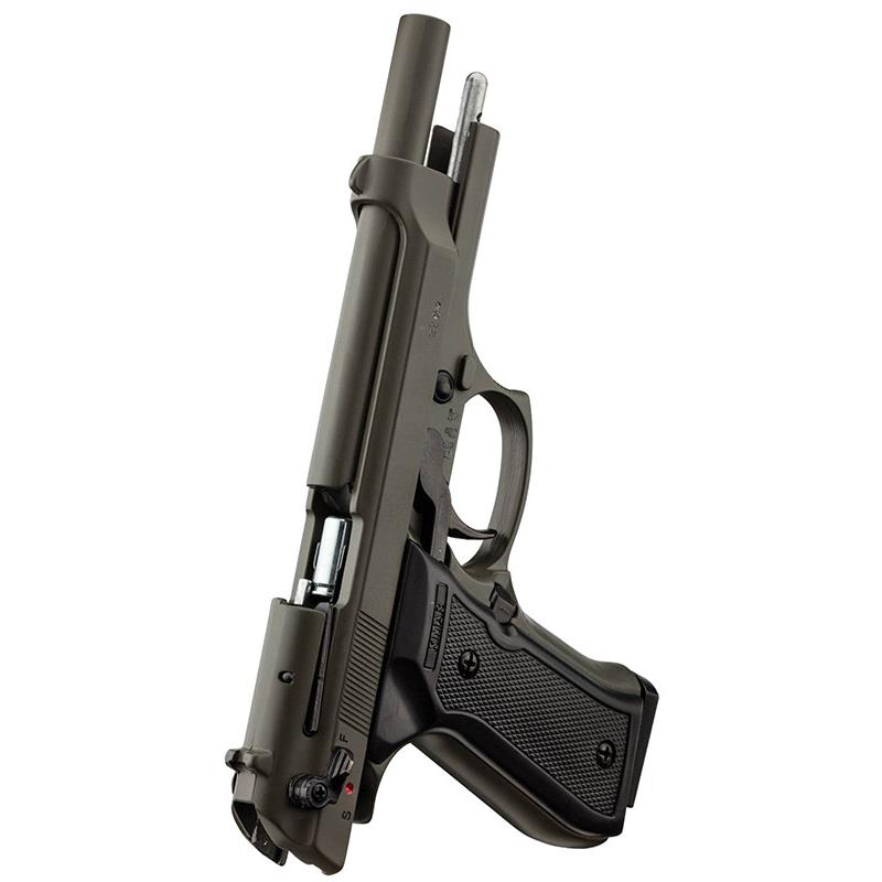 Pistolet d'alarme Beretta 92 nickel Chiappa 9 mm - Armurerie
