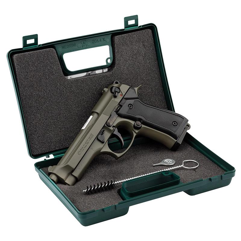 Pistolet d'alarme Beretta 92 nickel Chiappa 9 mm - Armurerie