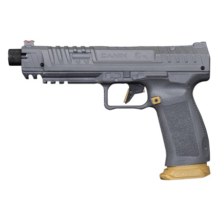 PISTOLET DE DÉFENSE CANIK RIVAL SILVER GOLD