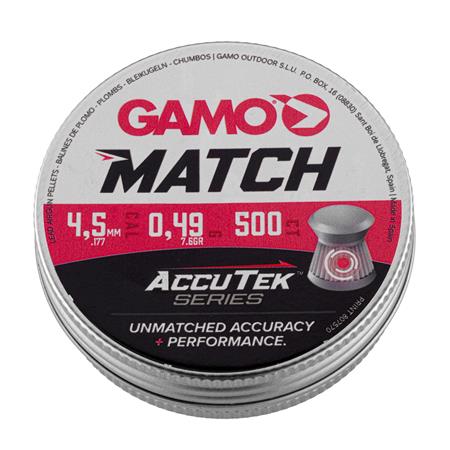 Plomb Pour Carabine Gamo Match Accutek - Calibre 4.5