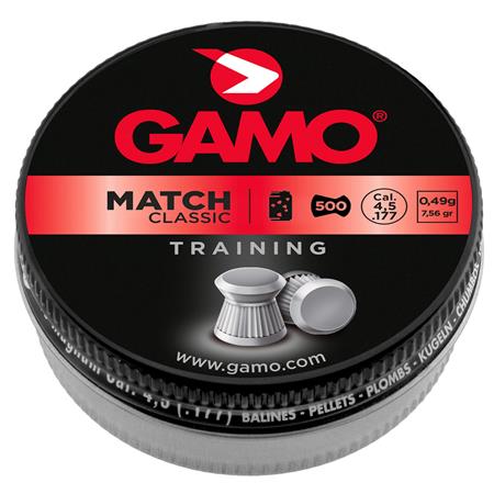 PLOMB POUR CARABINE GAMO MATCH CLASSIC - CALIBRE 4.5MM