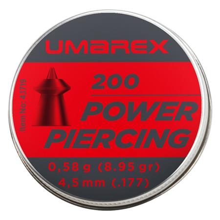 Plomb Pour Carabine Umarex Power Piercing - Calibre 4.5Mm