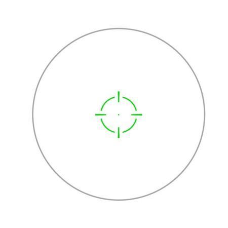 POINT ROUGE SWAMPFOX LIBERATOR RED DOT CERCLE VERT