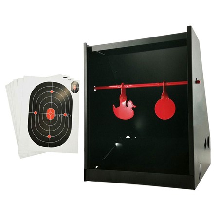Porte Cible Januel Air Comprime Avec Gong + 10 Cibles