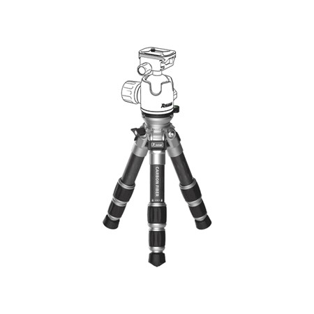 TRIPOD ROKSTAD CARBONE BAS 3 SECTIONS